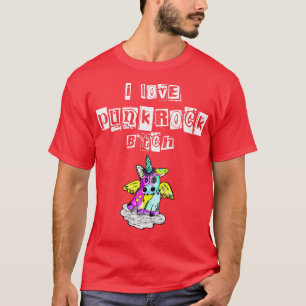 Punk Rock Metal Concert Festival Unicorn 7 T-Shirt