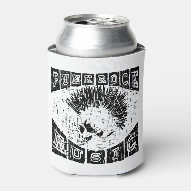 punk rock music can cooler (Can Front)