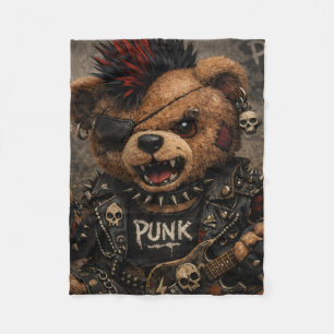 Punk Rock Paul Fleece Blanket