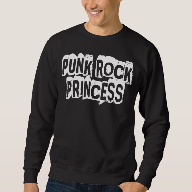 Punk Rock Princess Sweatshirt (Front)