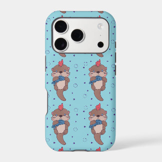 Punk Rock Sea Otter with Fish | Funny Animal Art
