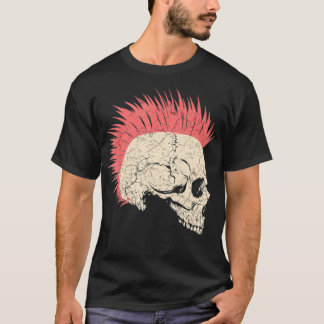 Punk Rock Skull Skeleton Rocker Fans Gift  (2) T-Shirt