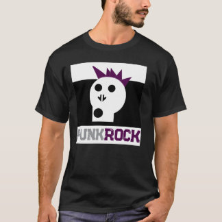 Punk Rock Skullnskin Graphics Tee
