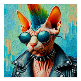 PUNK ROCK SPHYNX 2 POSTER