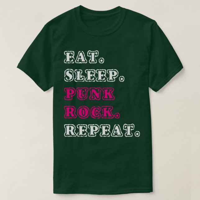 Punk Rock T-Shirt (Design Front)