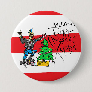 PUNK ROCK XMAS Pin