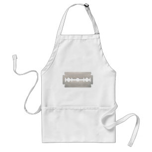 PUNK ROCKER RAZOR BLADES STANDARD APRON