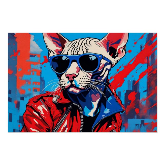 PUNK ROCKER SPHYNX 4 POSTER (Front)