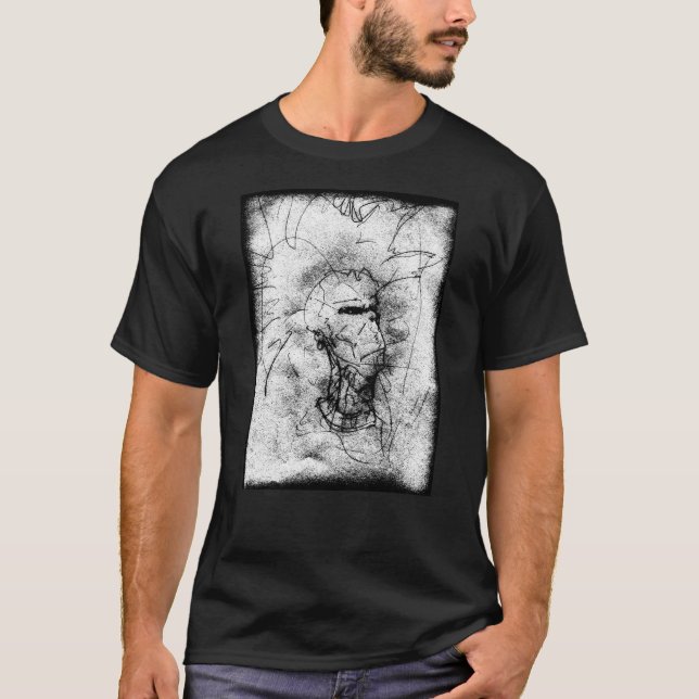 Punk Rocker with Mohawk T-Shirt (Front)
