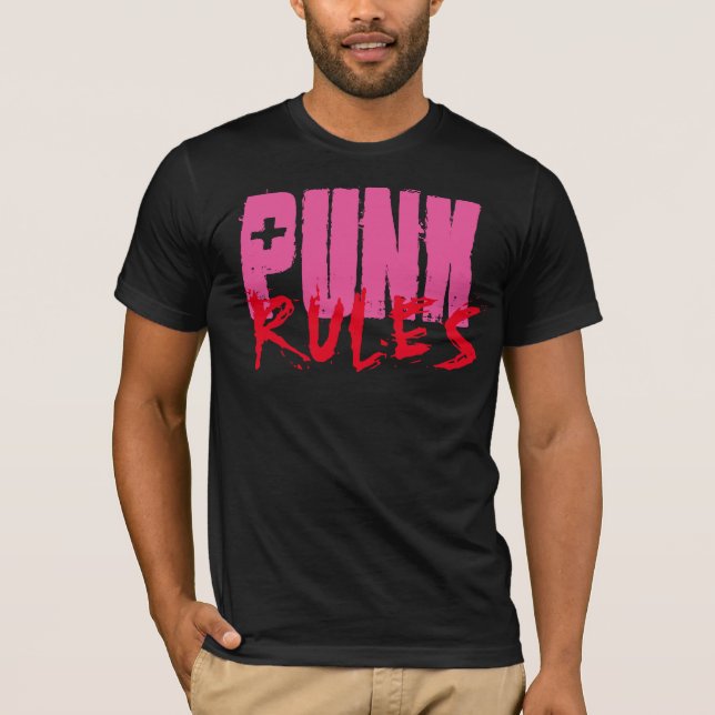 PUNK RULES T-SHIRT (Front)