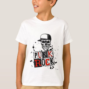 Punk’s Not Dead: The Gritty Skull  T-Shirt