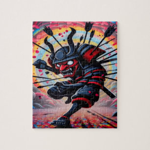 Punk Samurai Jigsaw Puzzle