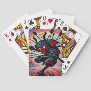 Punk Samurai Playing Cards