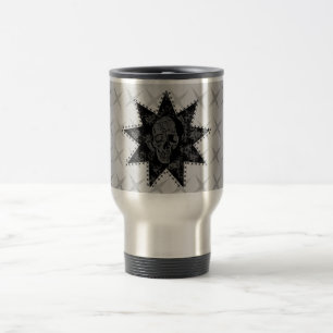 Punk Skull Mug (Grey)