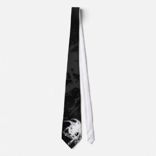 Punk Skull Tie