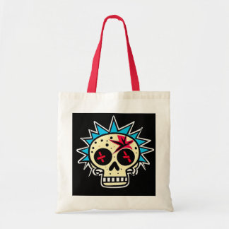 'PUNK SKULL'  TOTE BAG