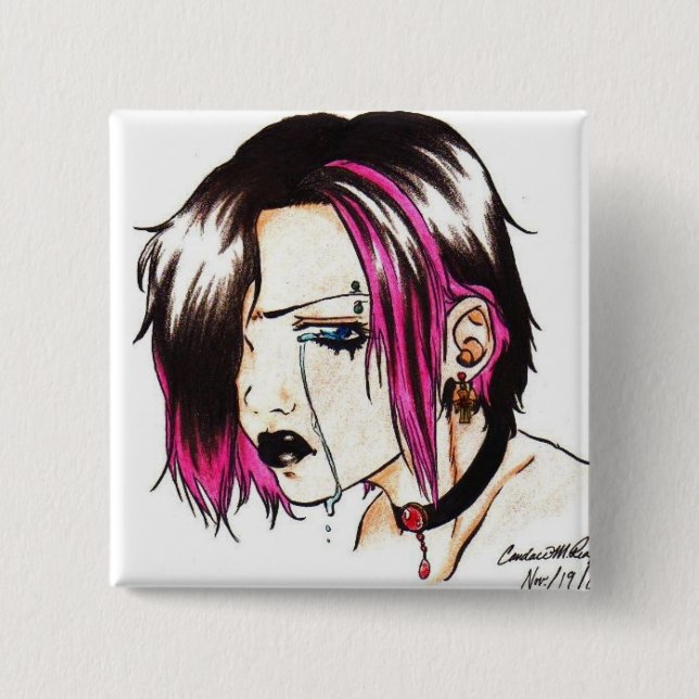 Punk - Square Button (Front)