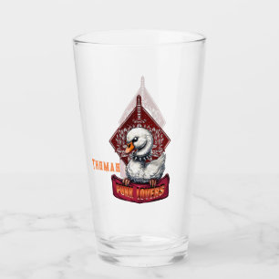 Punk Swan: The feathered rebel. Glass