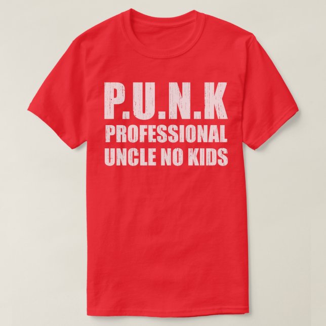 Punk  T-Shirt (Design Front)