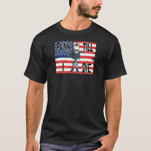Punk Till I Die American Flag America Edition T-Shirt