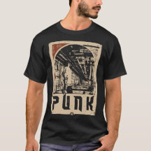 PUNK Urban Rebel Figure Poster | Retro Propaganda 