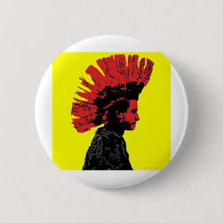 Punker 6 Cm Round Badge