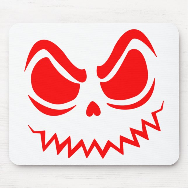 Punkin' Face Mouse Pad (Front)