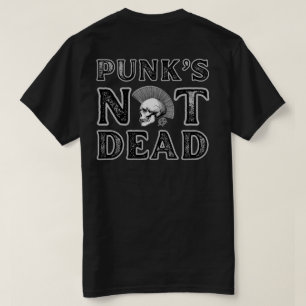 Punk's not Dead Skull  T-Shirt