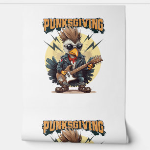 Punksgiving - Funny Thanksgiving Turkey Punk Rock  Wallpaper