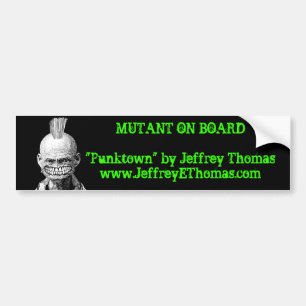 Punktown bumper sticker
