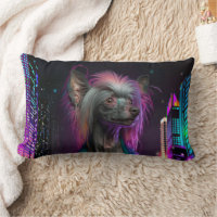 Punky the Chinese Crested Dog Pillow