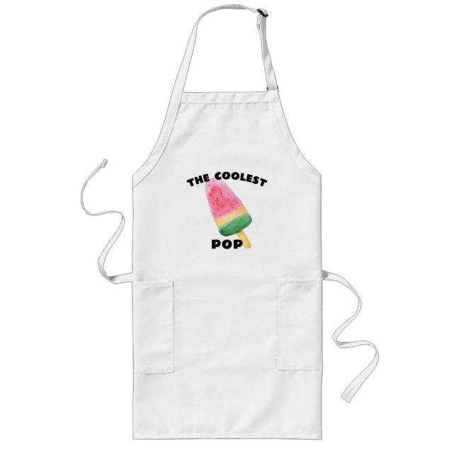 Punny Dad Apron with Pockets: Food Recipe Laughs (Front)