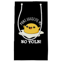 Puns Egg-cite Me No Yolk Funny Egg Pun Dark BG