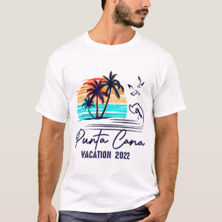 Punta Cana 2022 Dominican Republic Friends Family  T-Shirt