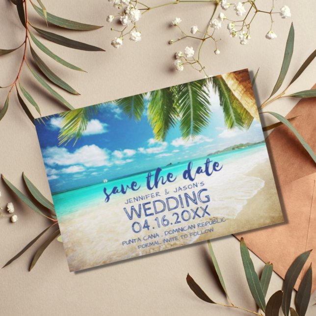 Punta Cana Beach Destination Wedding  Save The Date (Creator Uploaded)