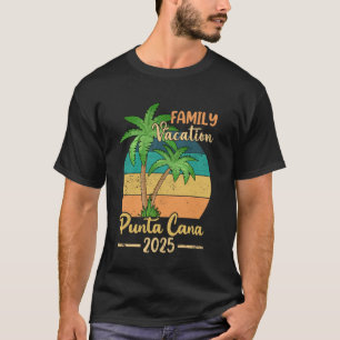 Punta Cana Beach Dominican Republic Family Vacatio T-Shirt