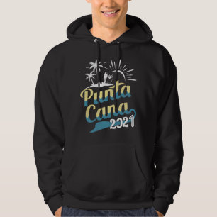 Punta Cana Beach Souvenir Dominican Republic 2021 Hoodie
