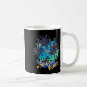 Punta Cana Beaches Summer Palm Tree Family Coffee Mug