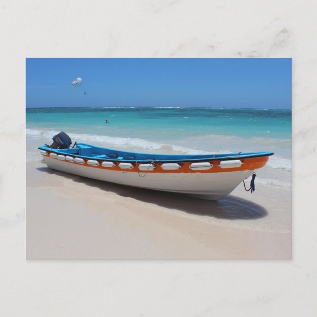 Punta Cana Boat Postcard (Front)