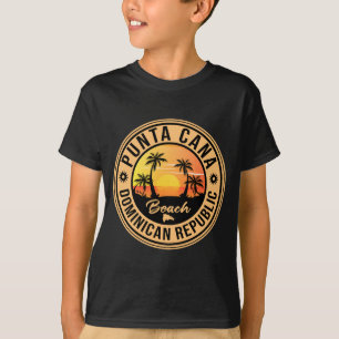 Punta Cana Dominican Palm Tree Beach Vintage T-Shirt