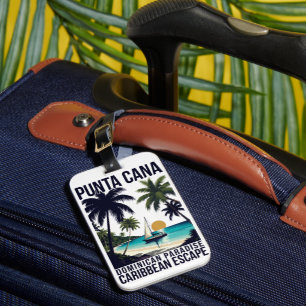 Punta Cana Dominican Paradise Luggage Tag