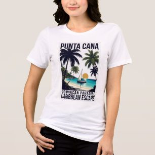 Punta Cana Dominican Paradise Tri-Blend Shirt