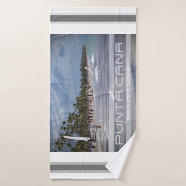 Punta Cana - Dominican Republic Bath Towel (Bath Towel)