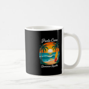 Punta Cana Dominican Republic Beach Sunset Vacatio Coffee Mug