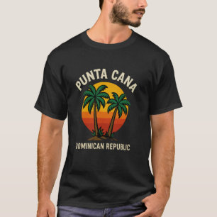 Punta Cana Dominican Republic Beach Sunset Vacatio T-Shirt
