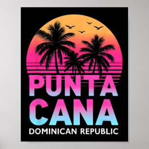 Punta Cana Dominican Republic Beach Vacation Famil Poster