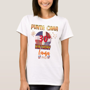 Punta Cana Dominican Republic Birthday Trip Group  T-Shirt
