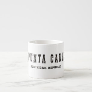 Punta Cana Dominican Republic Espresso Cup