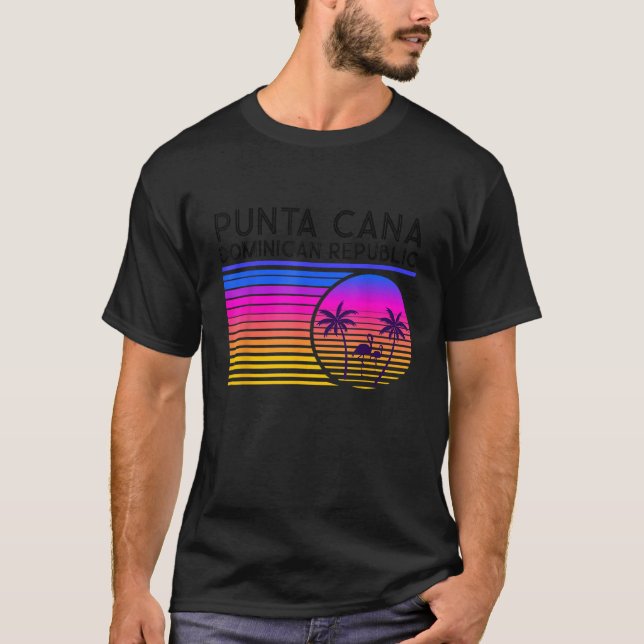 Punta Cana Dominican Republic Family Souvenir Matc T-Shirt (Front)