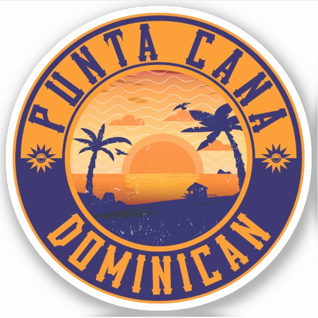Punta Cana Dominican Republic - Retro Souvenir 80s (Front)